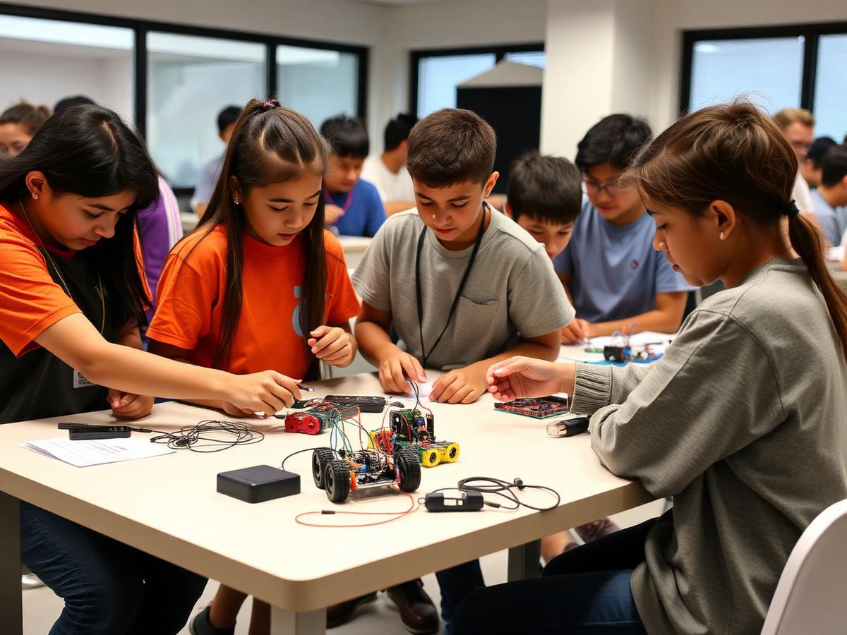 Alunos da área de Tecnologia e Inovação da AVANT Treinamentos em atividade